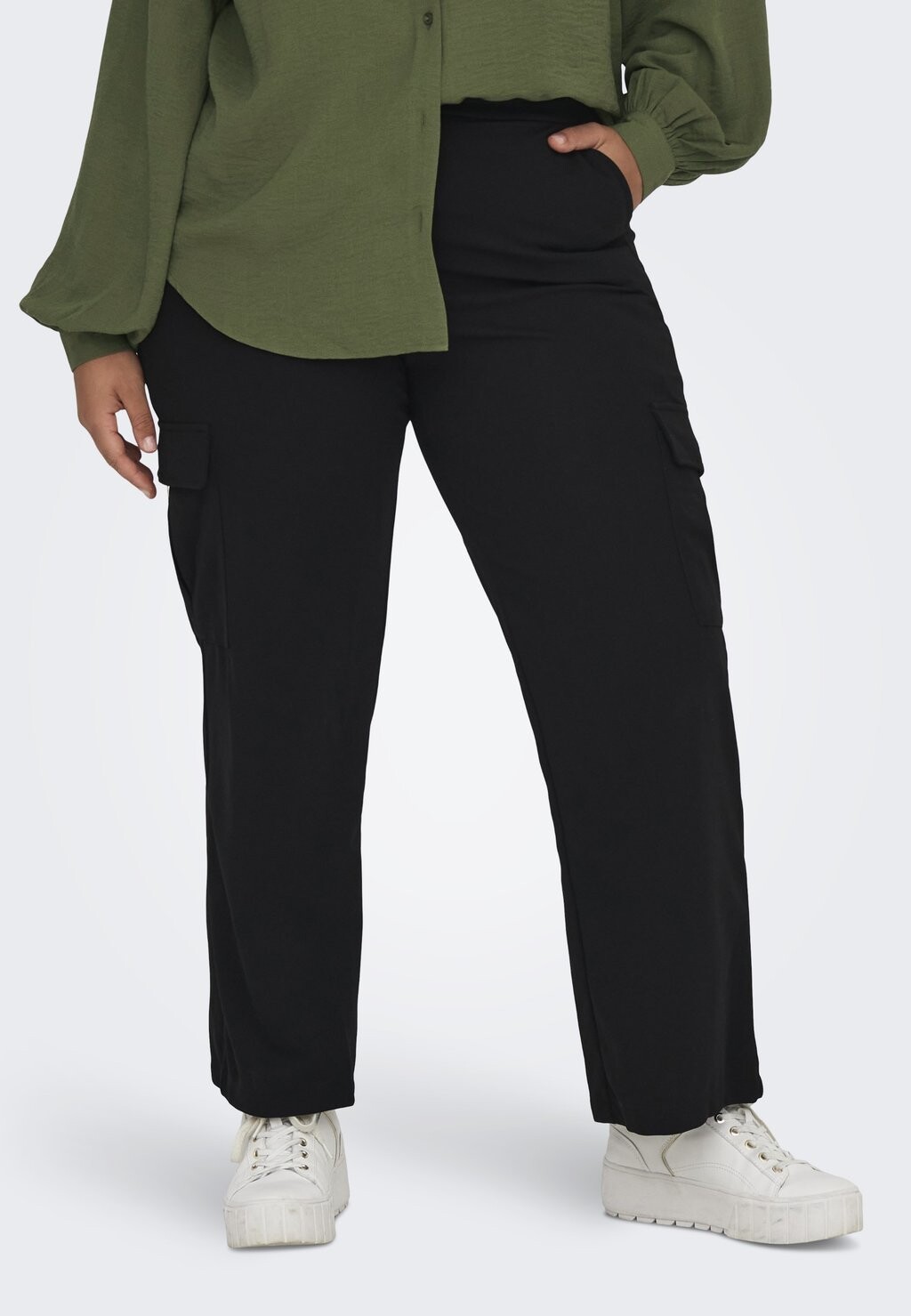 Брюки карго CURVY ONLY Carmakoma, черный
Брюки карго CURVY ONLY Carmakoma, черный