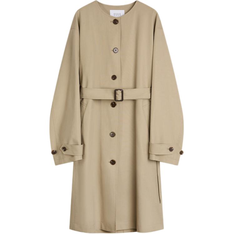 ELLE Тренч женский Khaki с круглым вырезом Moderate
ELLE Тренч женский Khaki с круглым вырезом Moderate