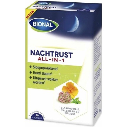 Nachtrust All-in-1 20 капсул Bional 
Nachtrust All-in-1 20 капсул Bional