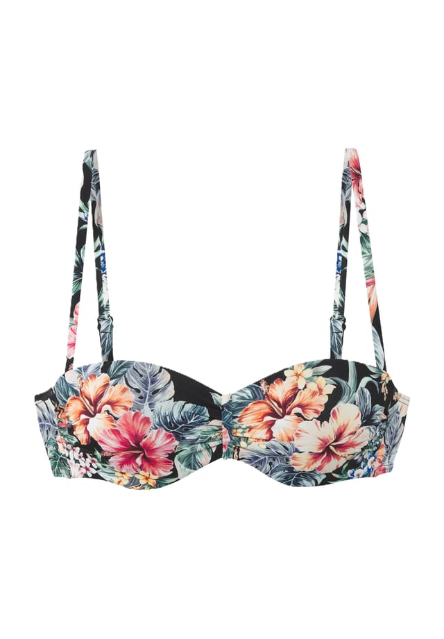 Верх бикини Salsa со съемными бретелями Lascana, черный 
Верх бикини Salsa со съемными бретелями Lascana, черный