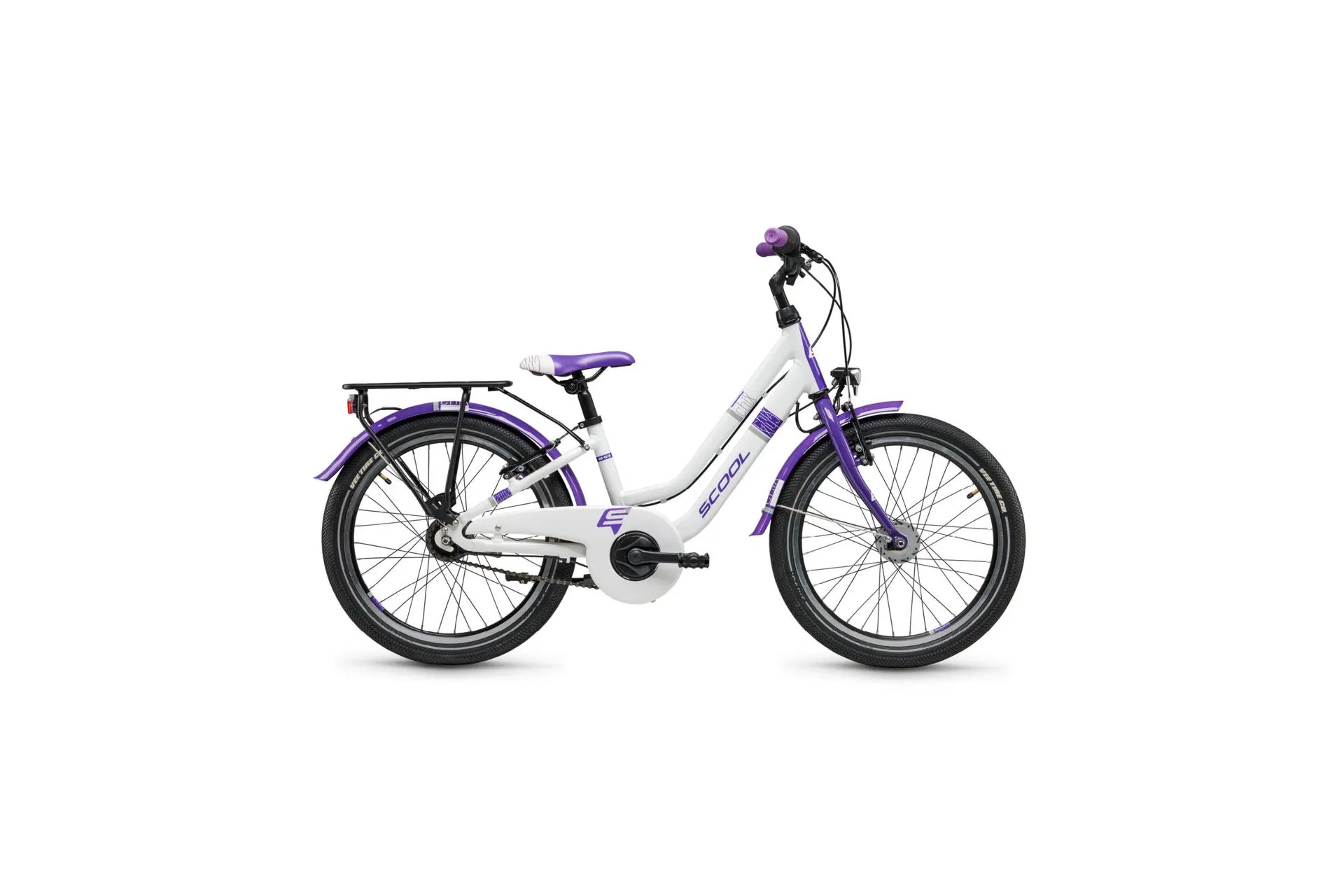 Детский велосипед S'cool chiX twin 20 7-Gang - 20 дюймов - Tiefeinsteiger - 2025, цвет Weiß|white/purple
Детский велосипед S'cool chiX twin 20 7-Gang - 20 дюймов - Tiefeinsteiger - 2025, цвет Weiß|white/purple