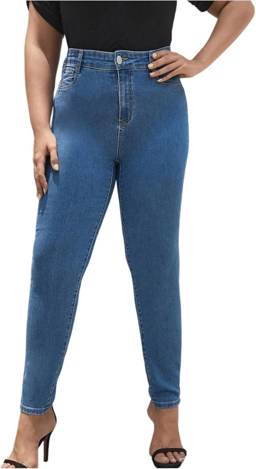 Женские джинсы-леггинсы Curvy High Waist с карманами
Женские джинсы-леггинсы Curvy High Waist с карманами