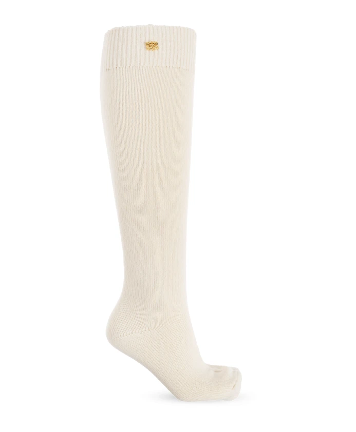 Шерстяные носки Ganni, бежевый
Шерстяные носки Ganni, бежевый