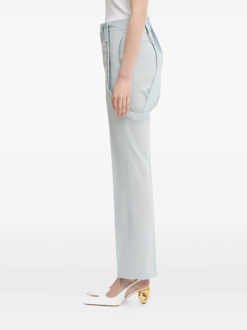 Брюки с вышивкой Fiorucci, синий
Брюки с вышивкой Fiorucci, синий