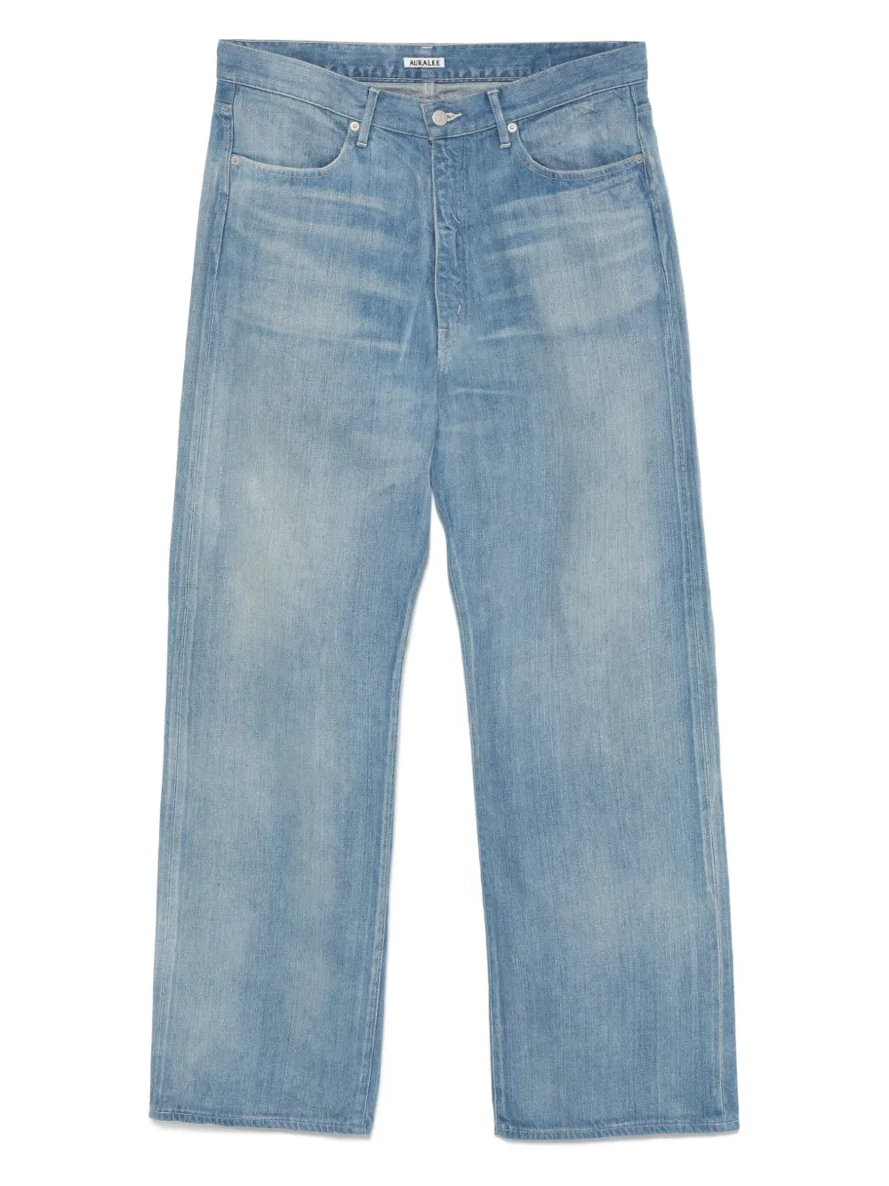 Джинсы с эффектом потертости Auralee, синий
Джинсы с эффектом потертости Auralee, синий