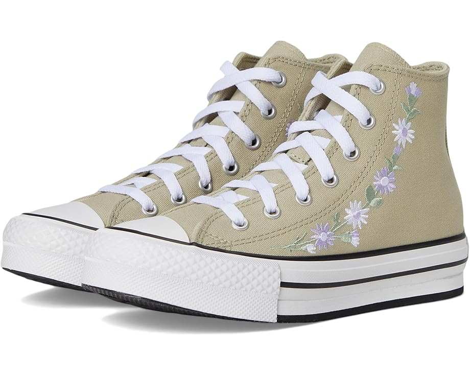 Кроссовки Converse Kids Chuck Taylor All Star Eva Lift Platform Florals, цвет Pale Surplus/White/Violet Heat 
Кроссовки Converse Kids Chuck Taylor All Star Eva Lift Platform Florals, цвет Pale Surplus/White/Violet Heat