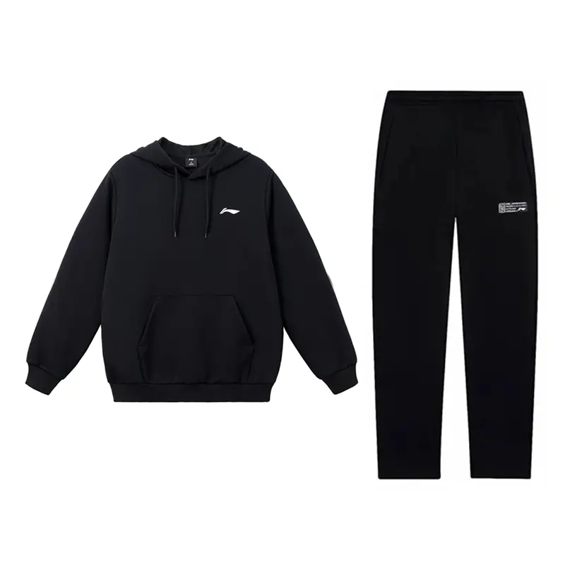 LiNing Повседневная спортивная одежда унисекс Черный+Черный
LiNing Повседневная спортивная одежда унисекс Черный+Черный