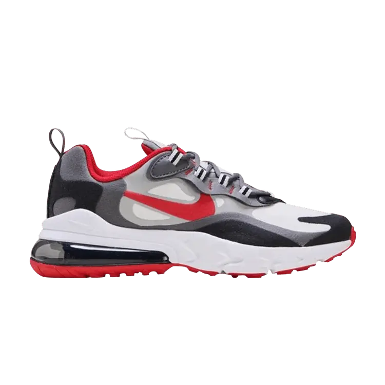 Кроссовки Nike Air Max 270 React GS 'University Red Iron Grey', черный
Кроссовки Nike Air Max 270 React GS 'University Red Iron Grey', черный