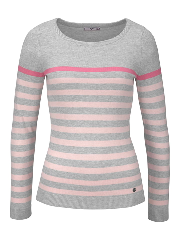 AJC Свитер светло-серого/розового цвета
AJC Свитер светло-серого/розового цвета