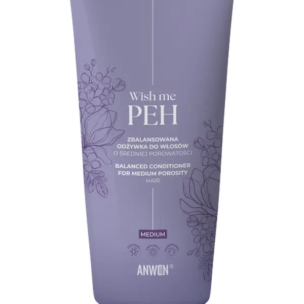 Сбалансированный кондиционер для волос средней пористости, 200 мл Anwen Wish me peh
Сбалансированный кондиционер для волос средней пористости, 200 мл Anwen Wish me peh