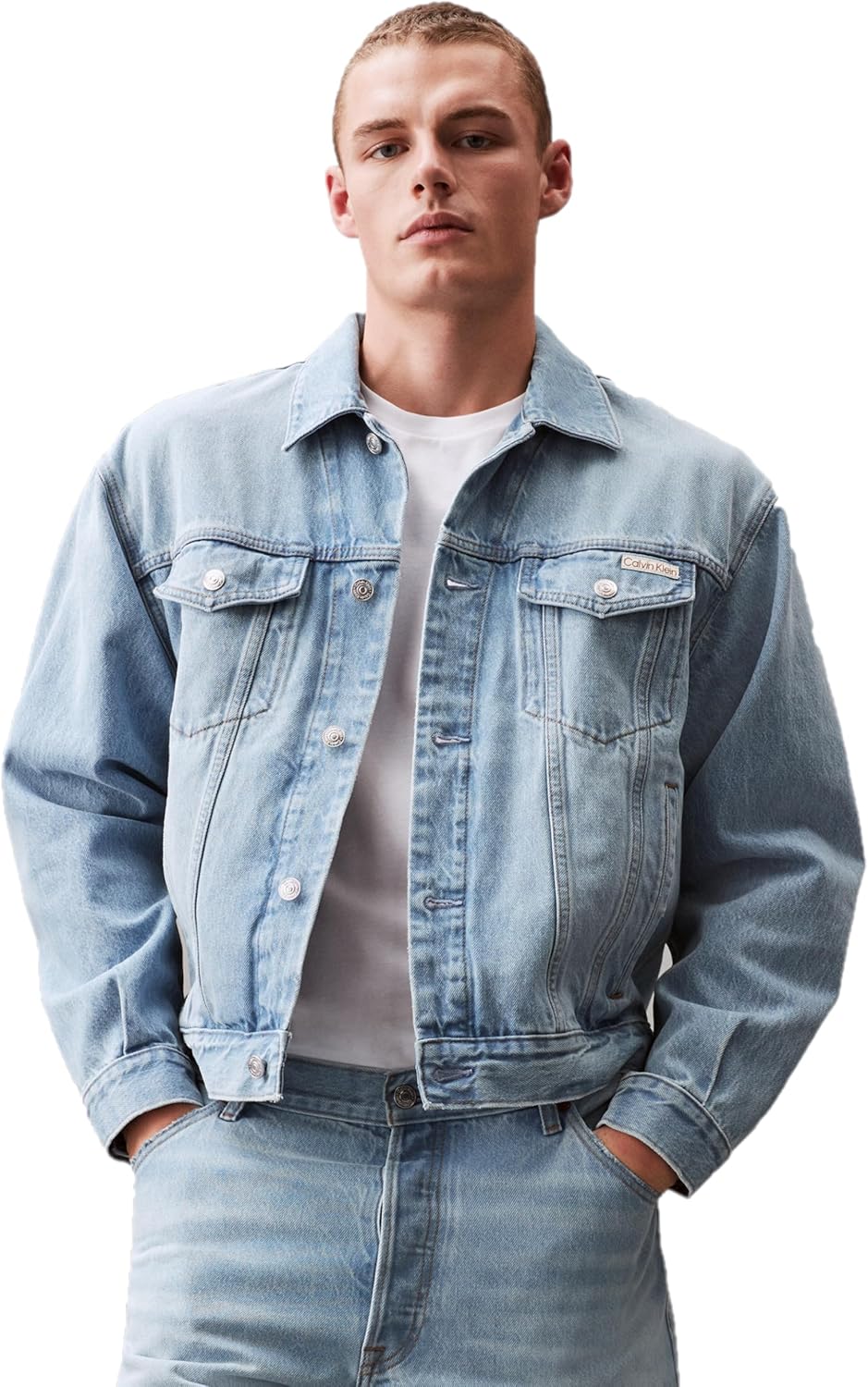 Мужская джинсовая куртка Calvin Klein, Marbled Beacon
Мужская джинсовая куртка Calvin Klein, Marbled Beacon