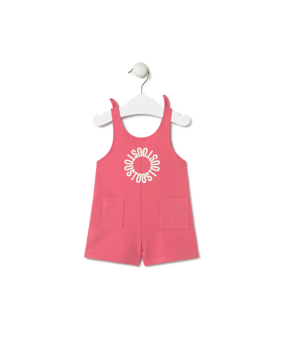 Малышка хлопковый комбинезон с карманами и узлами на плечах Tous, цвет Rosa
Малышка хлопковый комбинезон с карманами и узлами на плечах Tous, цвет Rosa