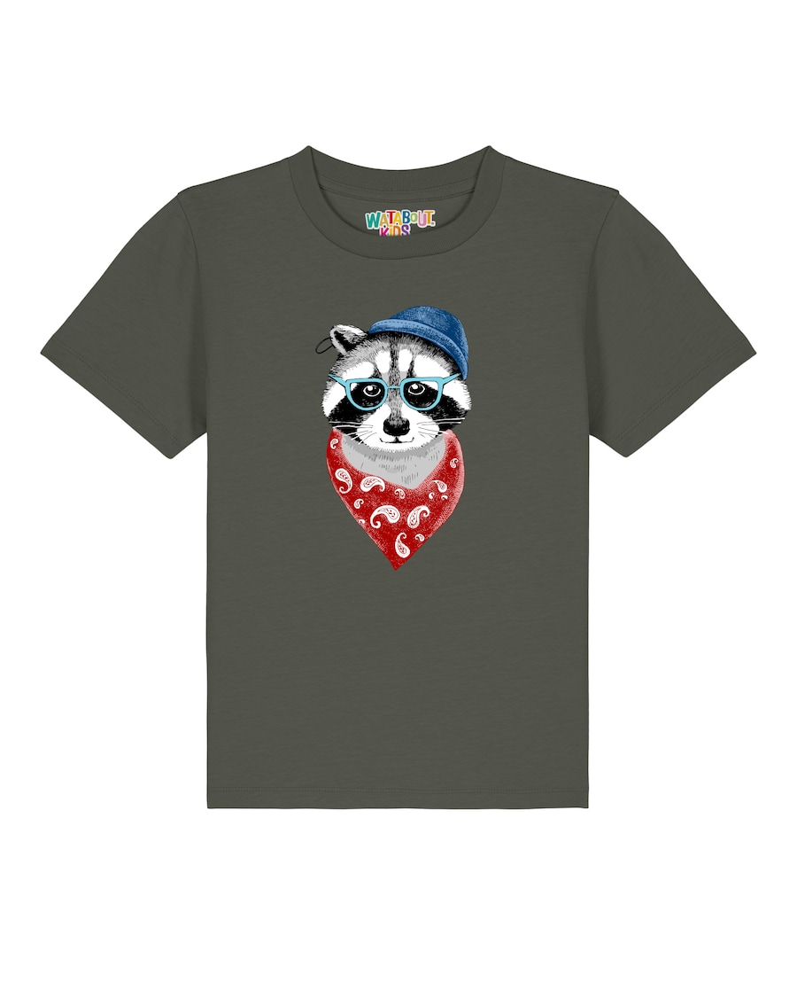 Рубашка watabout.kids Waschbär, темно-зеленый
Рубашка watabout.kids Waschbär, темно-зеленый