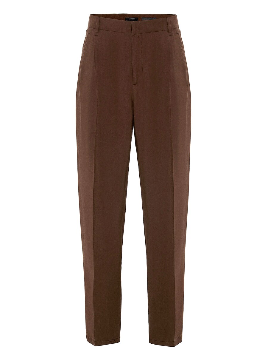 Брюки свободного кроя со складкой спереди Antioch ERMANNO, коричневый
Брюки свободного кроя со складкой спереди Antioch ERMANNO, коричневый