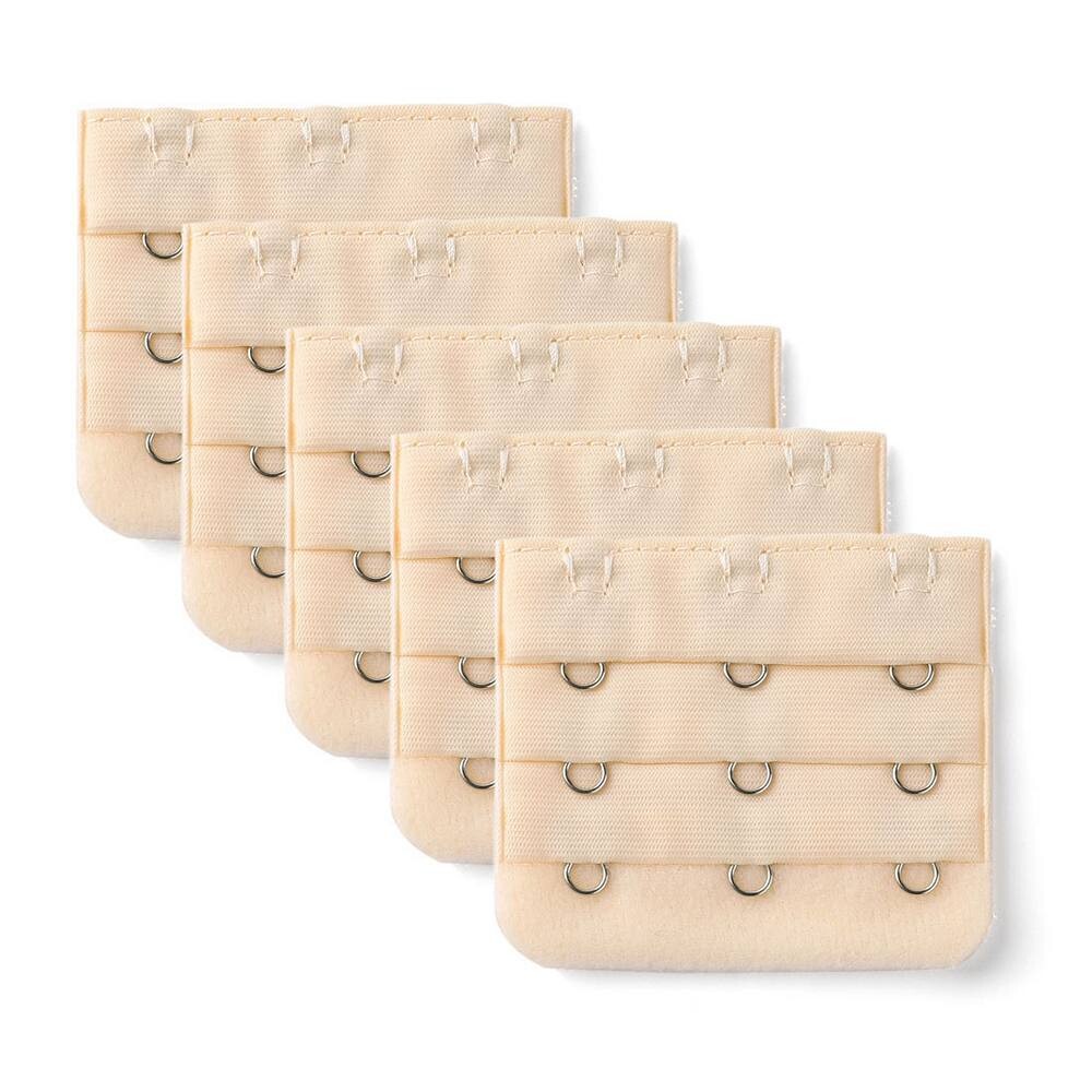 Удлинитель бюстгальтера с 3 крючками для женщин, 5 шт. ALLEGRA K, бежевый
Удлинитель бюстгальтера с 3 крючками для женщин, 5 шт. ALLEGRA K, бежевый