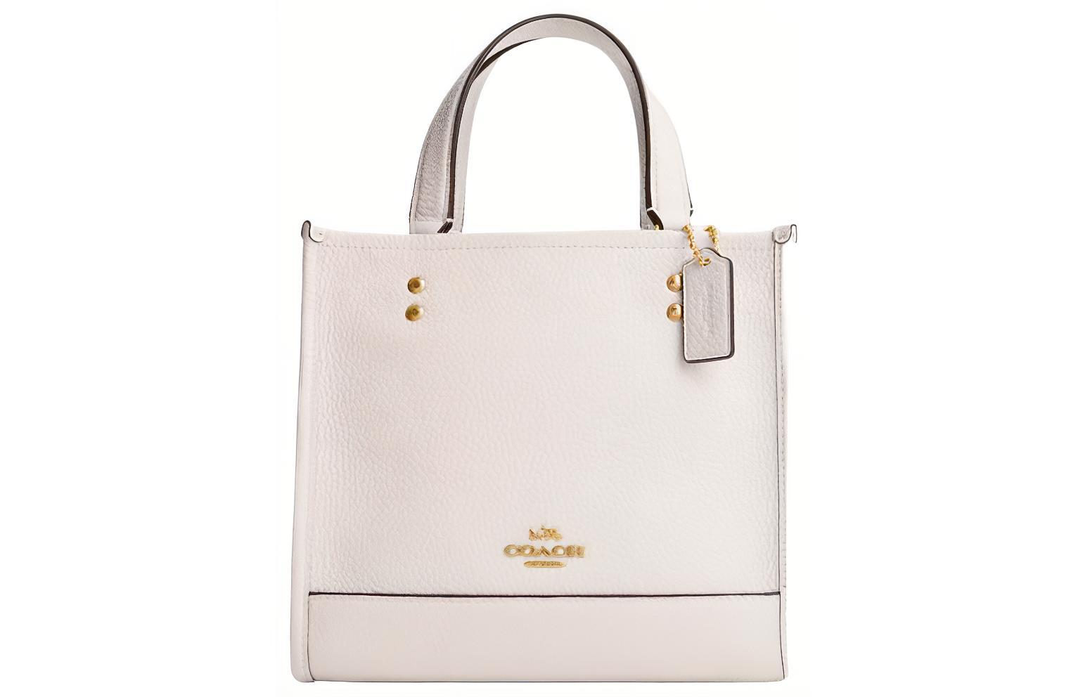 Сумка-тоут Dempsey из коровьей кожи, шоппер, плечевая сумка, кроссбоди, дамская сумка среднего размера мелово-белого цвета COACH
Сумка-тоут Dempsey из коровьей кожи, шоппер, плечевая сумка, кроссбоди, дамская сумка среднего размера мелово-белого цвета COACH