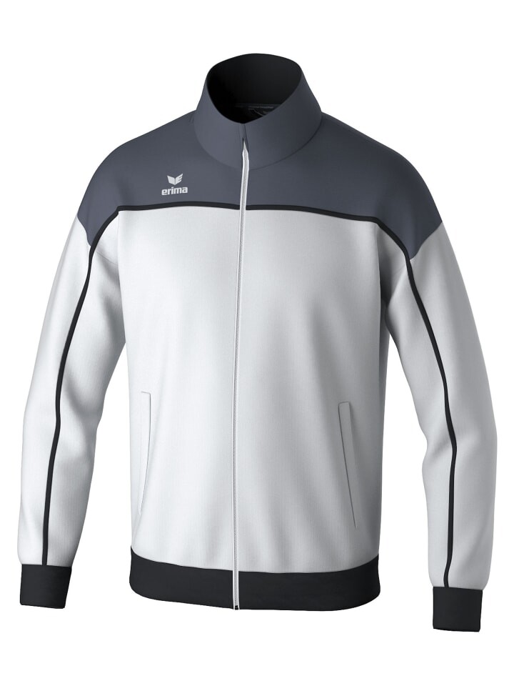 Тренировочня куртка erima, цвет weiß/slate grey/schwarz
Тренировочня куртка erima, цвет weiß/slate grey/schwarz