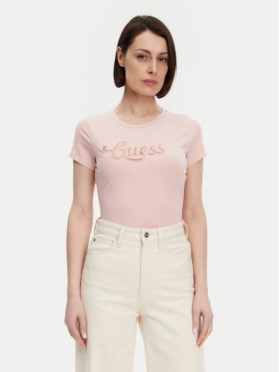 Облегающая футболка W5GI47 KA0Q1 Guess, розовый
Облегающая футболка W5GI47 KA0Q1 Guess, розовый