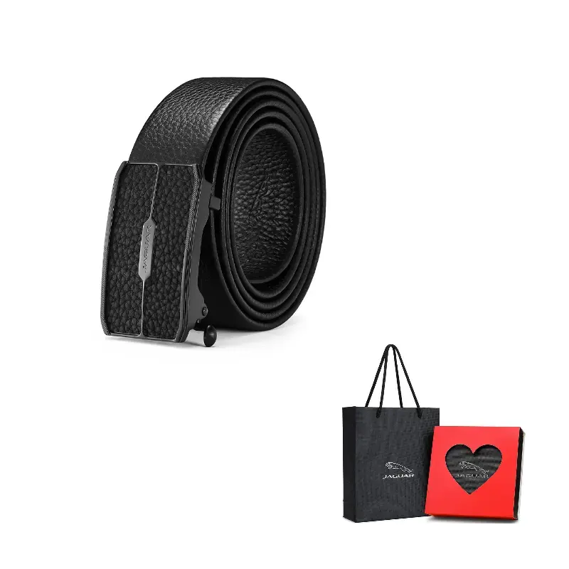 JAGUAR Модный мужской кожаный ремень с автоматической пряжкой черный шириной 3.4 см, Black
JAGUAR Модный мужской кожаный ремень с автоматической пряжкой черный шириной 3.4 см, Black