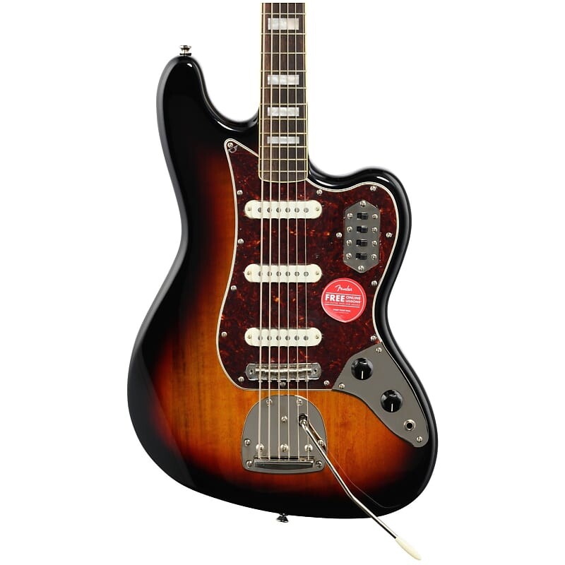 Басс гитара Squier Classic Vibe Bass VI, with Laurel Fingerboard, 3-Color Sunburst
Басс гитара Squier Classic Vibe Bass VI, with Laurel Fingerboard, 3-Color Sunburst