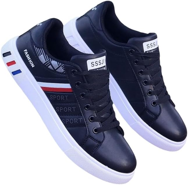 Комфортные дышащие мужские кроссовки на шнуровке, скейтбордические туфли с полосатым дизайном и хорошим сцеплением Hhhchpm, черный
Комфортные дышащие мужские кроссовки на шнуровке, скейтбордические туфли с полосатым дизайном и хорошим сцеплением Hhhchpm, черный