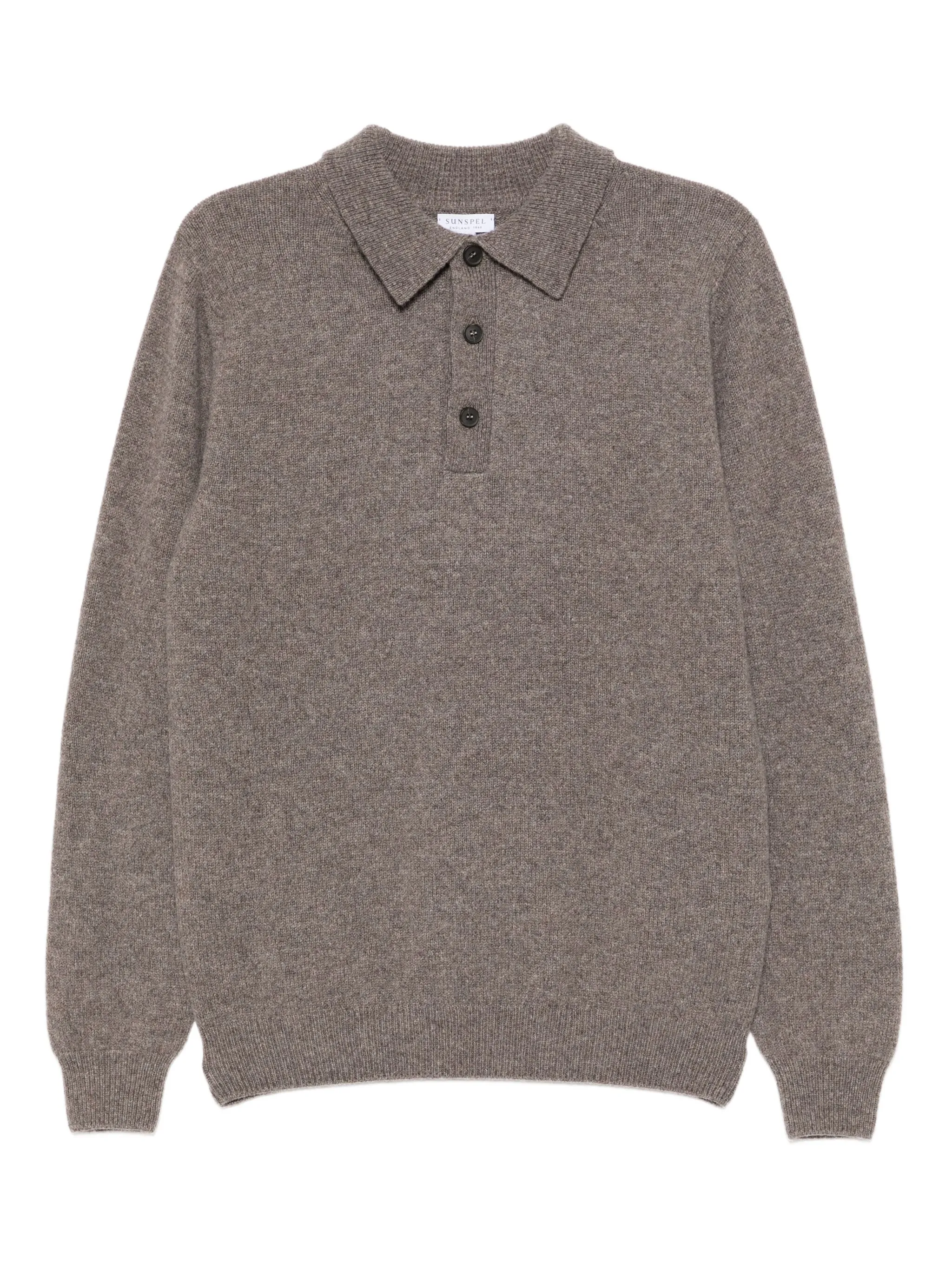 Шерстяной джемпер Sunspel, коричневый
Шерстяной джемпер Sunspel, коричневый