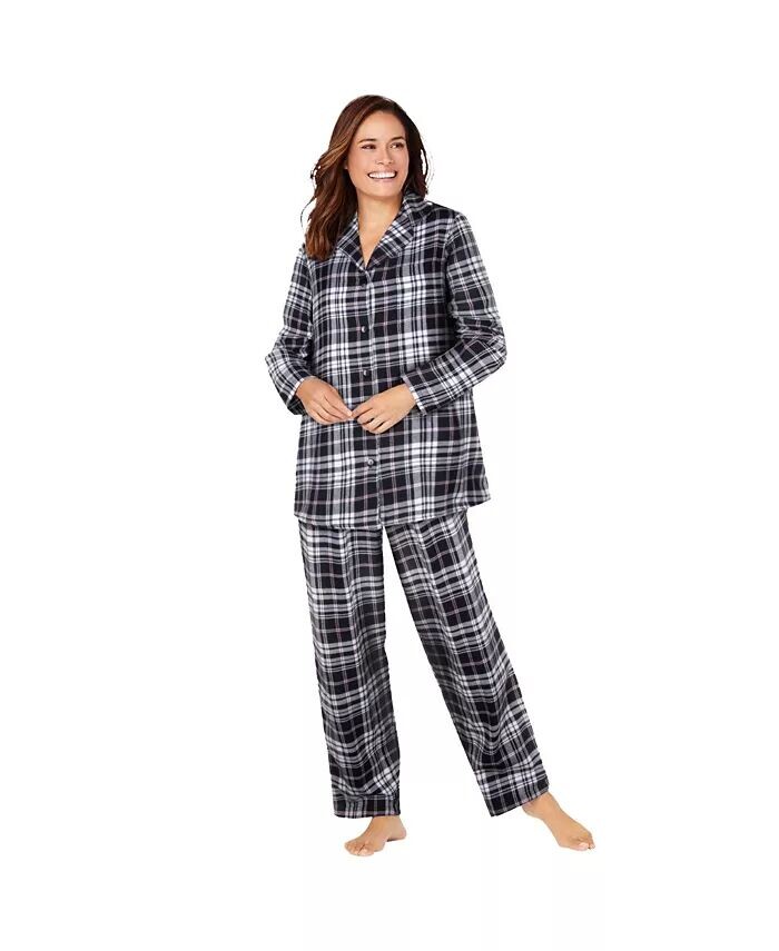 Классический фланелевой пижамный комплект больших размеров Dreams & Co., мультиколор
Классический фланелевой пижамный комплект больших размеров Dreams & Co., мультиколор