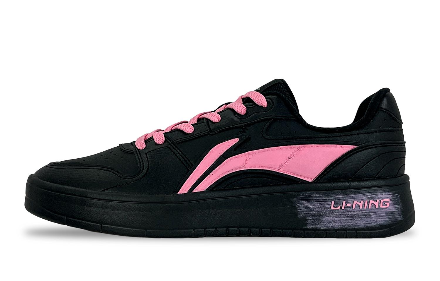 LINING Низкие, амортизирующие, нескользящие, износостойкие, мужские, кроссовки для скейтбординга, цвет черный/розовый
LINING Низкие, амортизирующие, нескользящие, износостойкие, мужские, кроссовки для скейтбординга, цвет черный/розовый