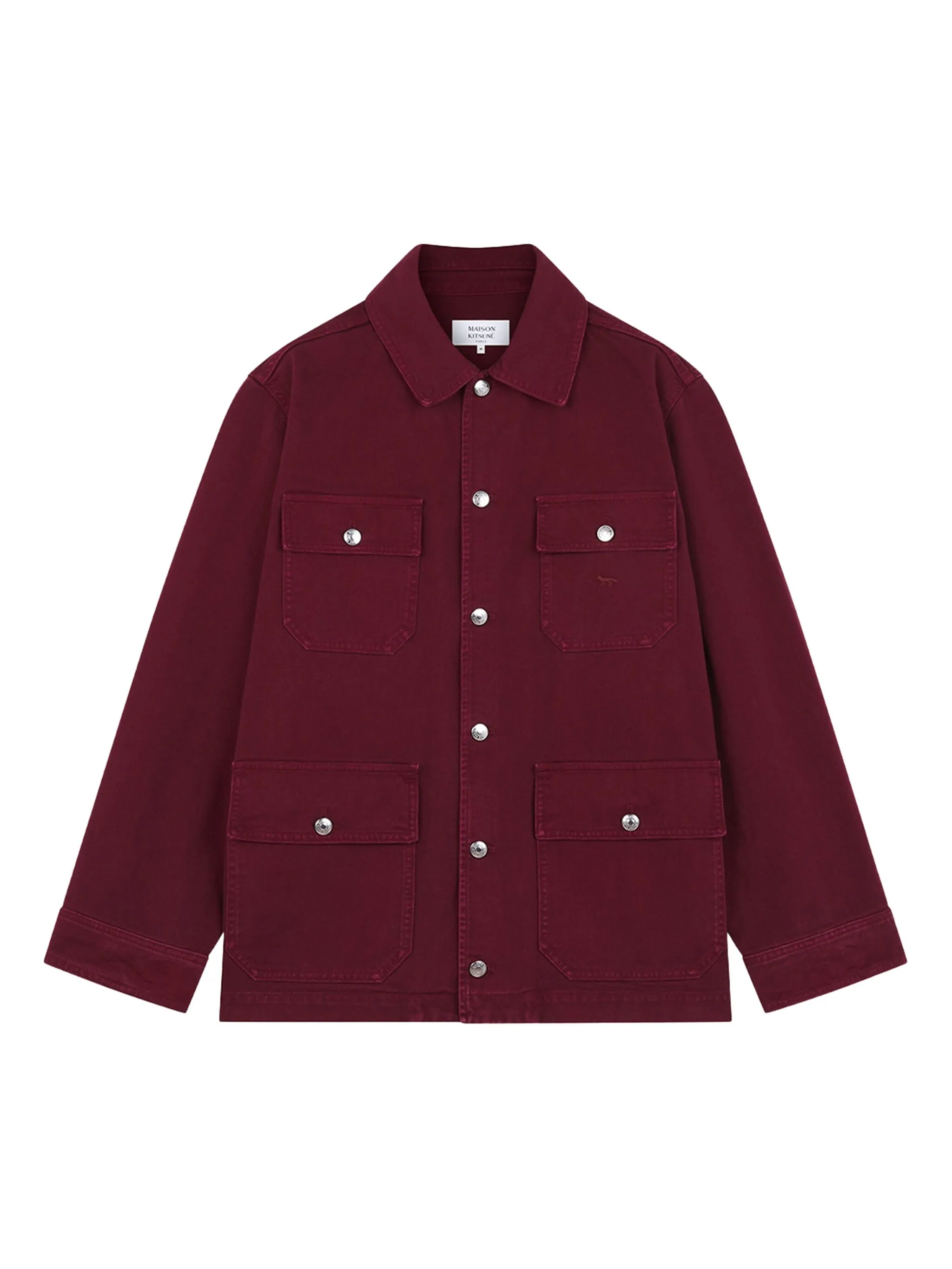 Куртка-рубашка с карманами Maison Kitsuné, красный
Куртка-рубашка с карманами Maison Kitsuné, красный