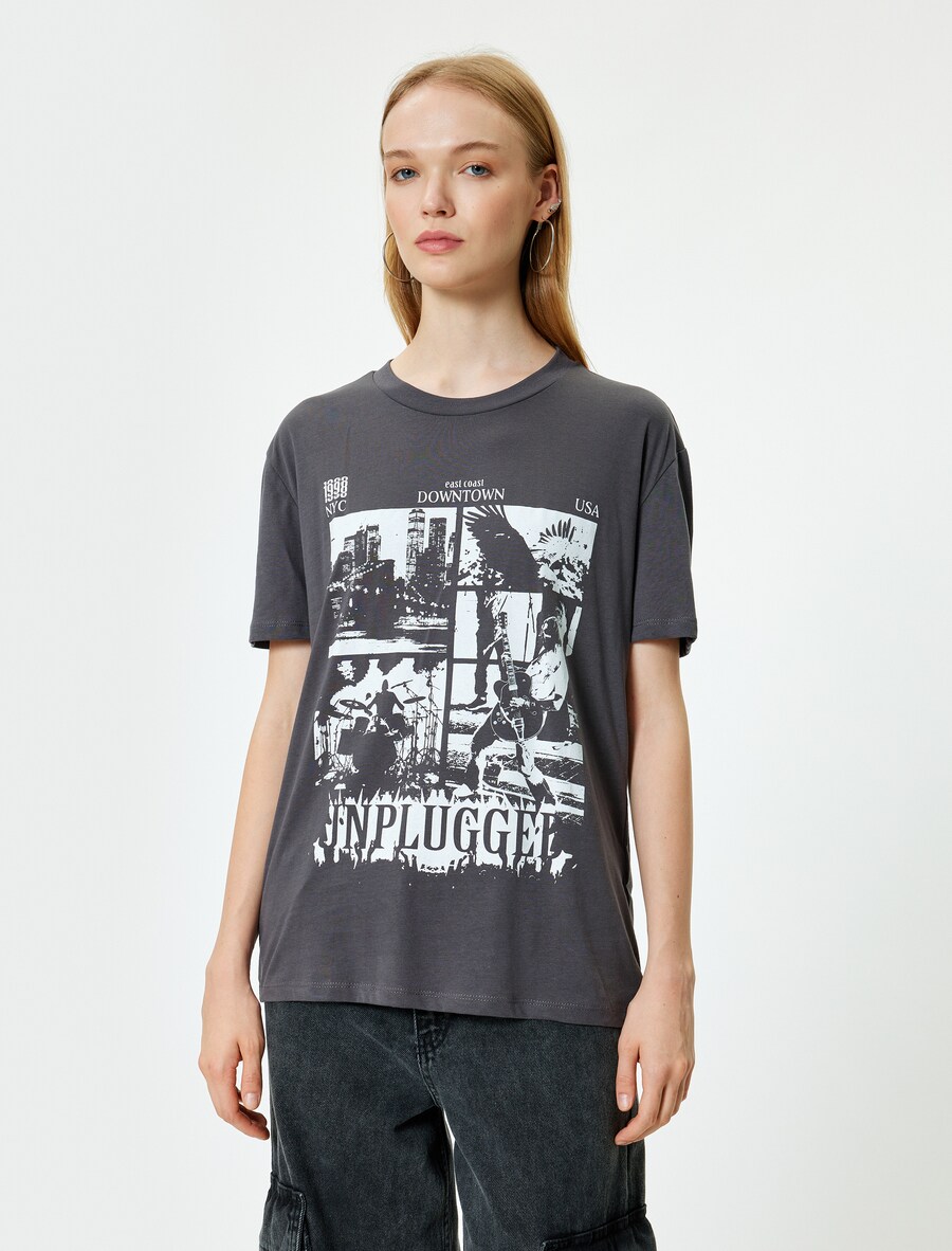 Рубашка Koton, темно-серый
Рубашка Koton, темно-серый