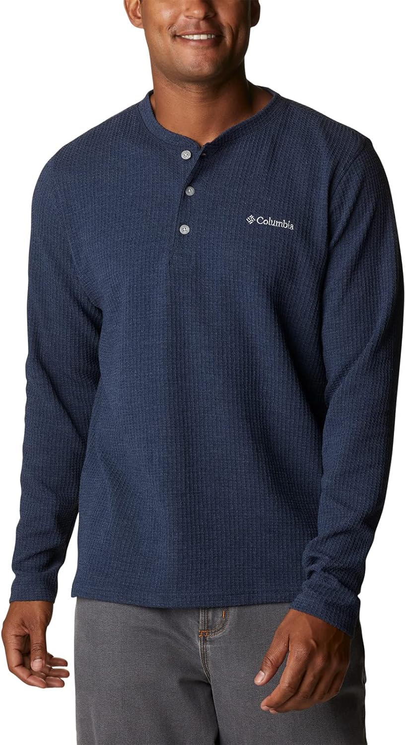 Рубашка Columbia Mens Pine Peak Waffle Henley Hiking с длинным рукавом, Collegiate Navy Heather
Рубашка Columbia Mens Pine Peak Waffle Henley Hiking с длинным рукавом, Collegiate Navy Heather