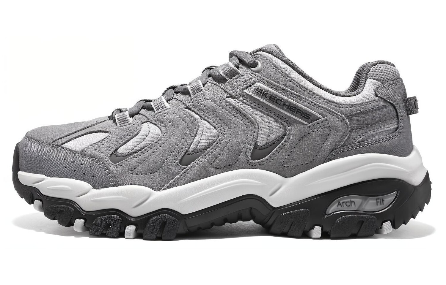 Кроссовки Arch Fit для походов мужские с низким верхом светло-серые Skechers
Кроссовки Arch Fit для походов мужские с низким верхом светло-серые Skechers