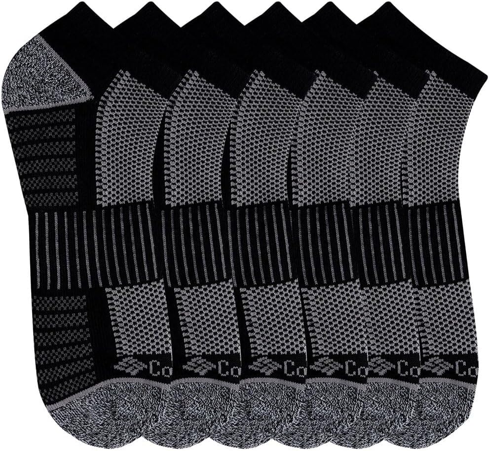 Columbia мужские спортивные носки без видимости (6 штук), Black/Grey
Columbia мужские спортивные носки без видимости (6 штук), Black/Grey