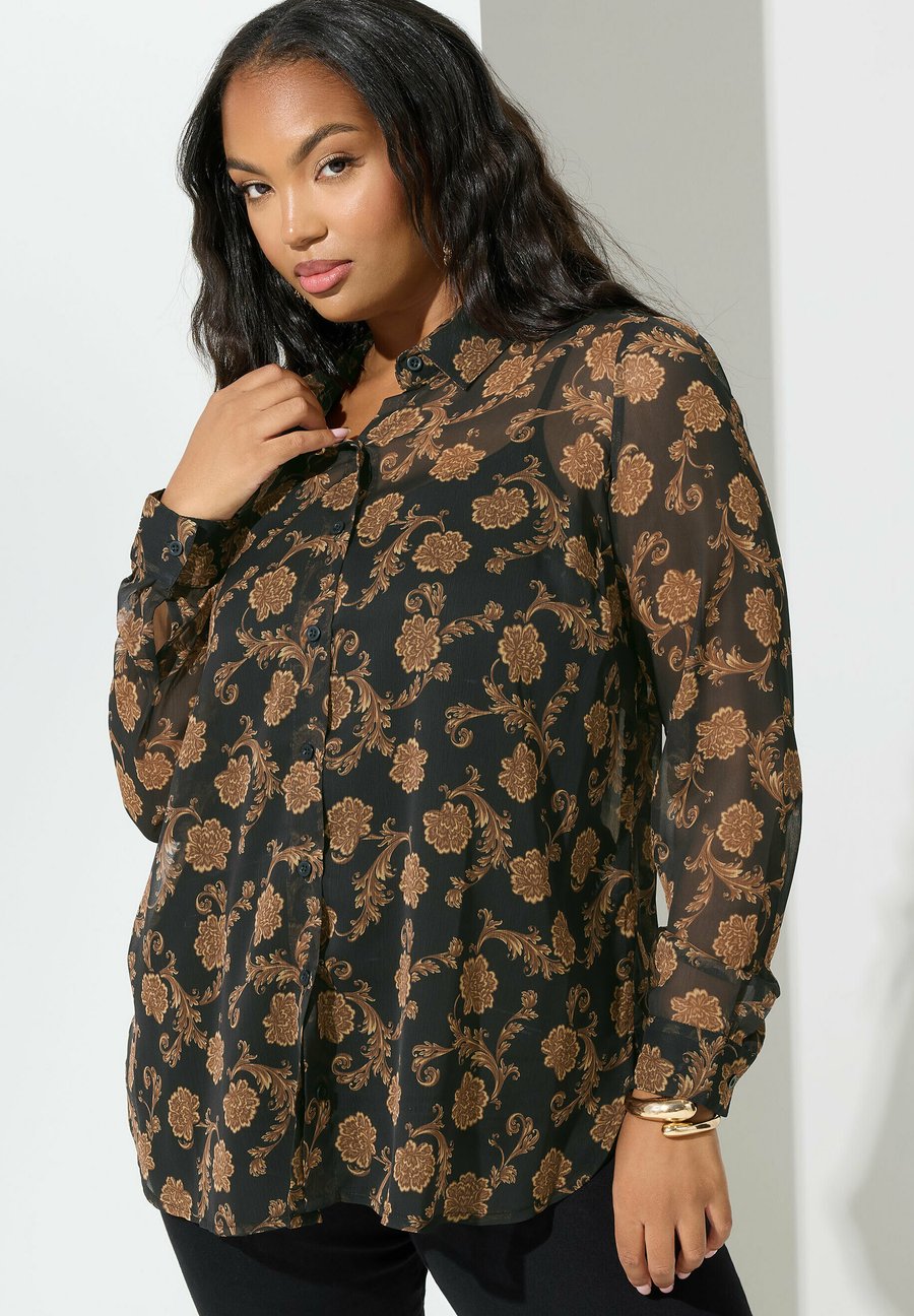 Блуза Yours Clothing FLORAL, Black/Anthracite
Блуза Yours Clothing FLORAL, Black/Anthracite