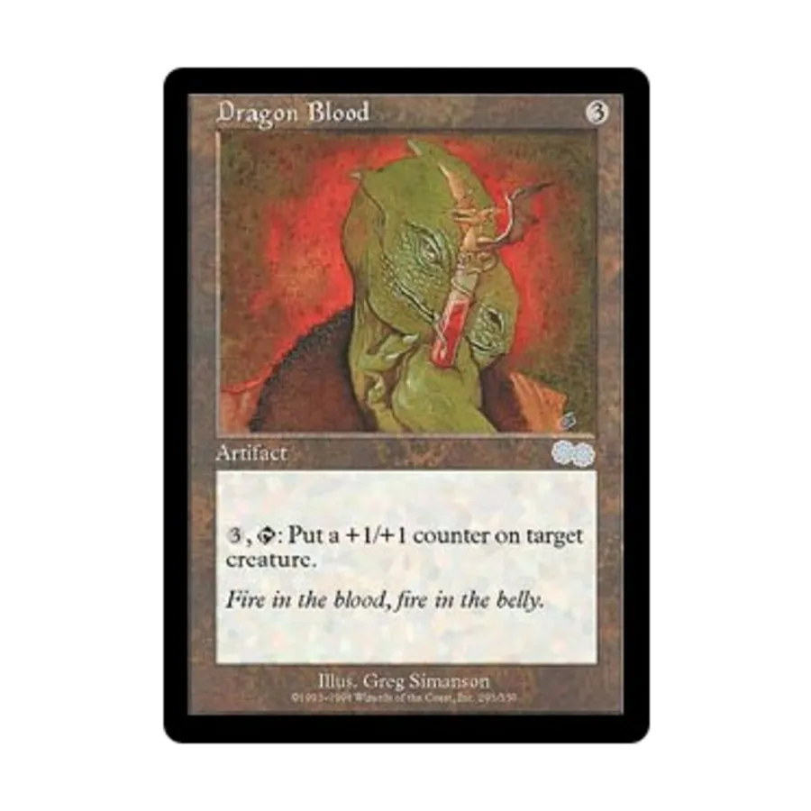 CCG Кровь Дракона (U), MTG - Urza's Saga
CCG Кровь Дракона (U), MTG - Urza's Saga