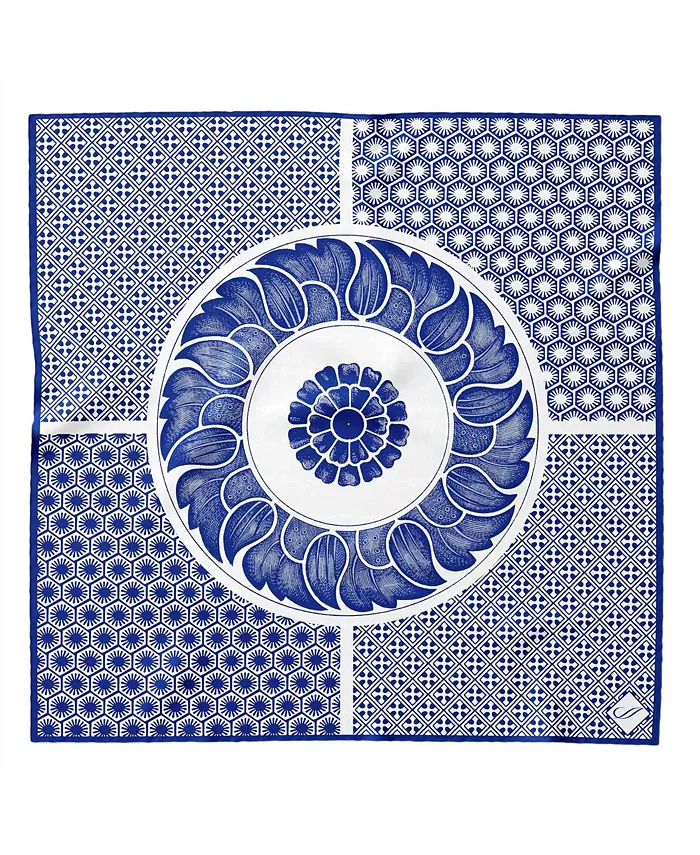 Мужской шейный платок Feroni - шелковый платок для мужчин Elizabetta, синий
Мужской шейный платок Feroni - шелковый платок для мужчин Elizabetta, синий