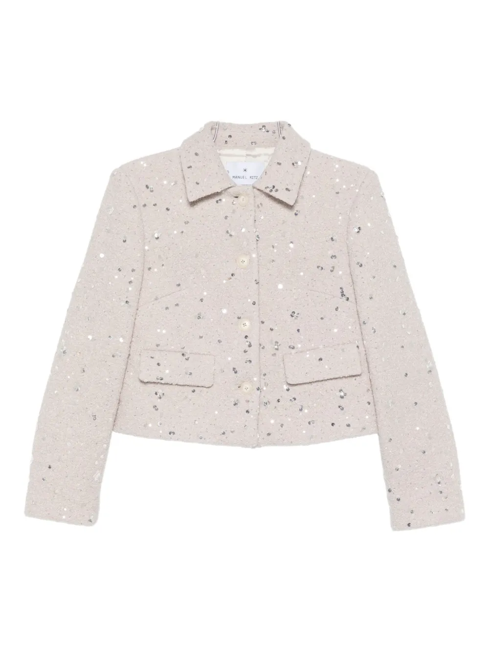 Буклированное пальто с отделкой пайетками Manuel Ritz, нейтральный
Буклированное пальто с отделкой пайетками Manuel Ritz, нейтральный