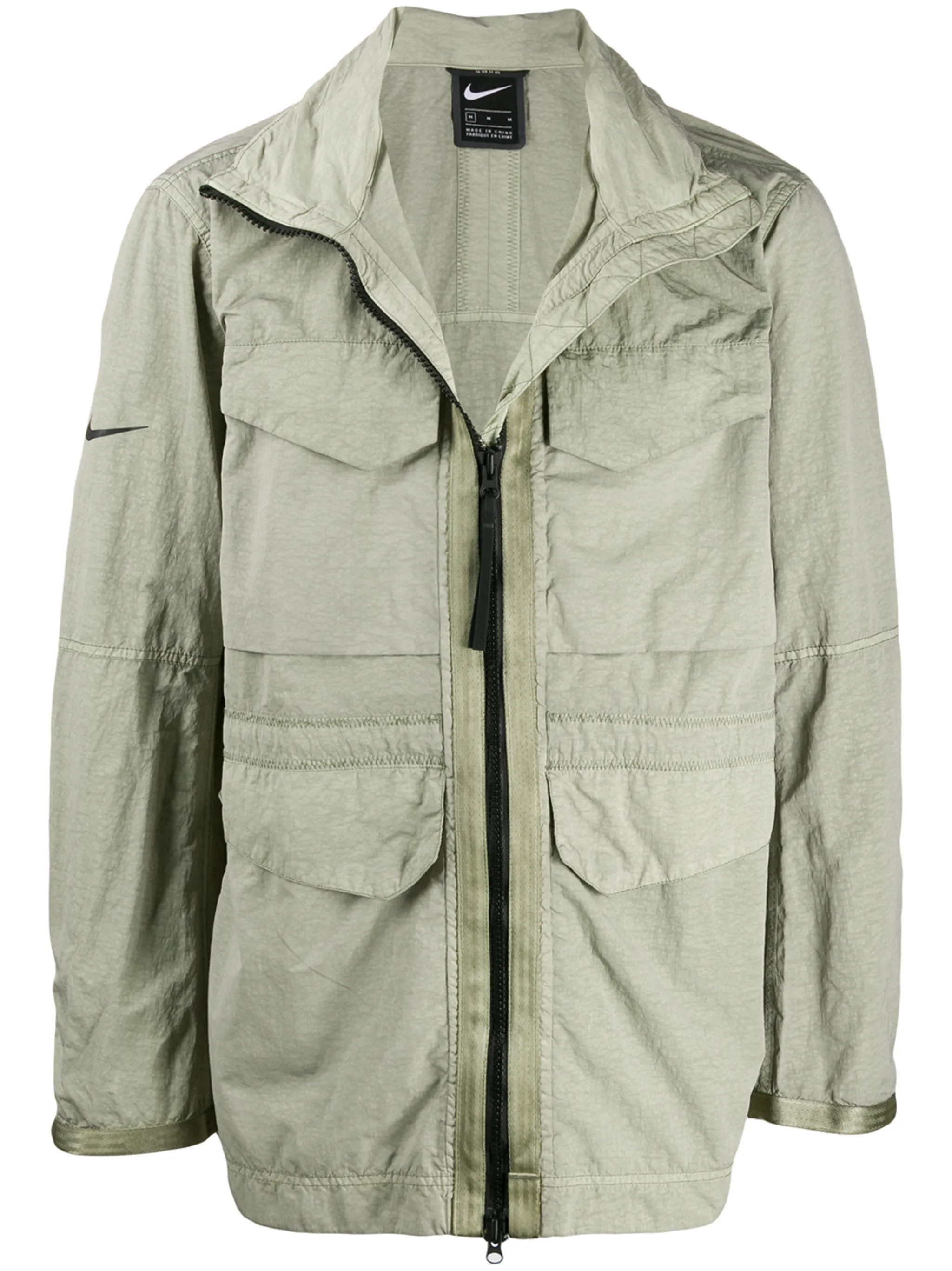 Куртка с накладными карманами Nike, зеленый
Куртка с накладными карманами Nike, зеленый