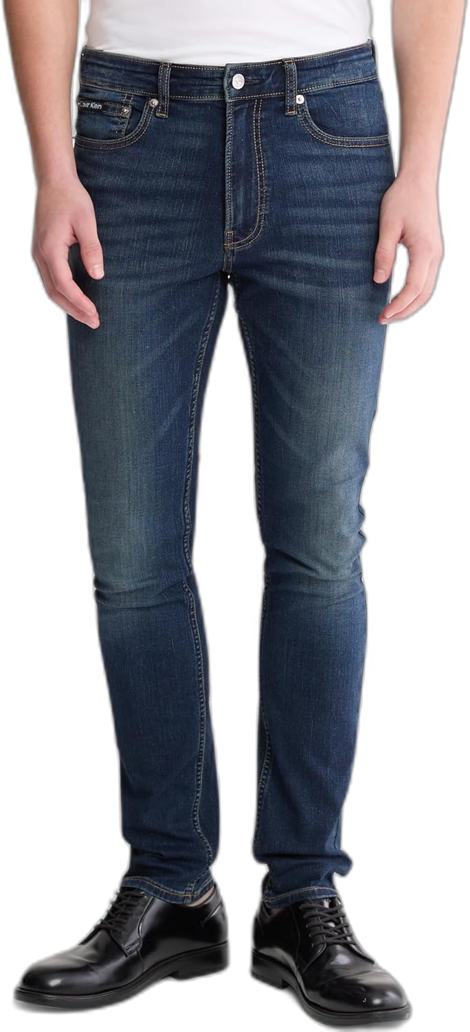 Мужские узкие джинсы Calvin Klein с высокой эластичностью, Avedon Dark
Мужские узкие джинсы Calvin Klein с высокой эластичностью, Avedon Dark