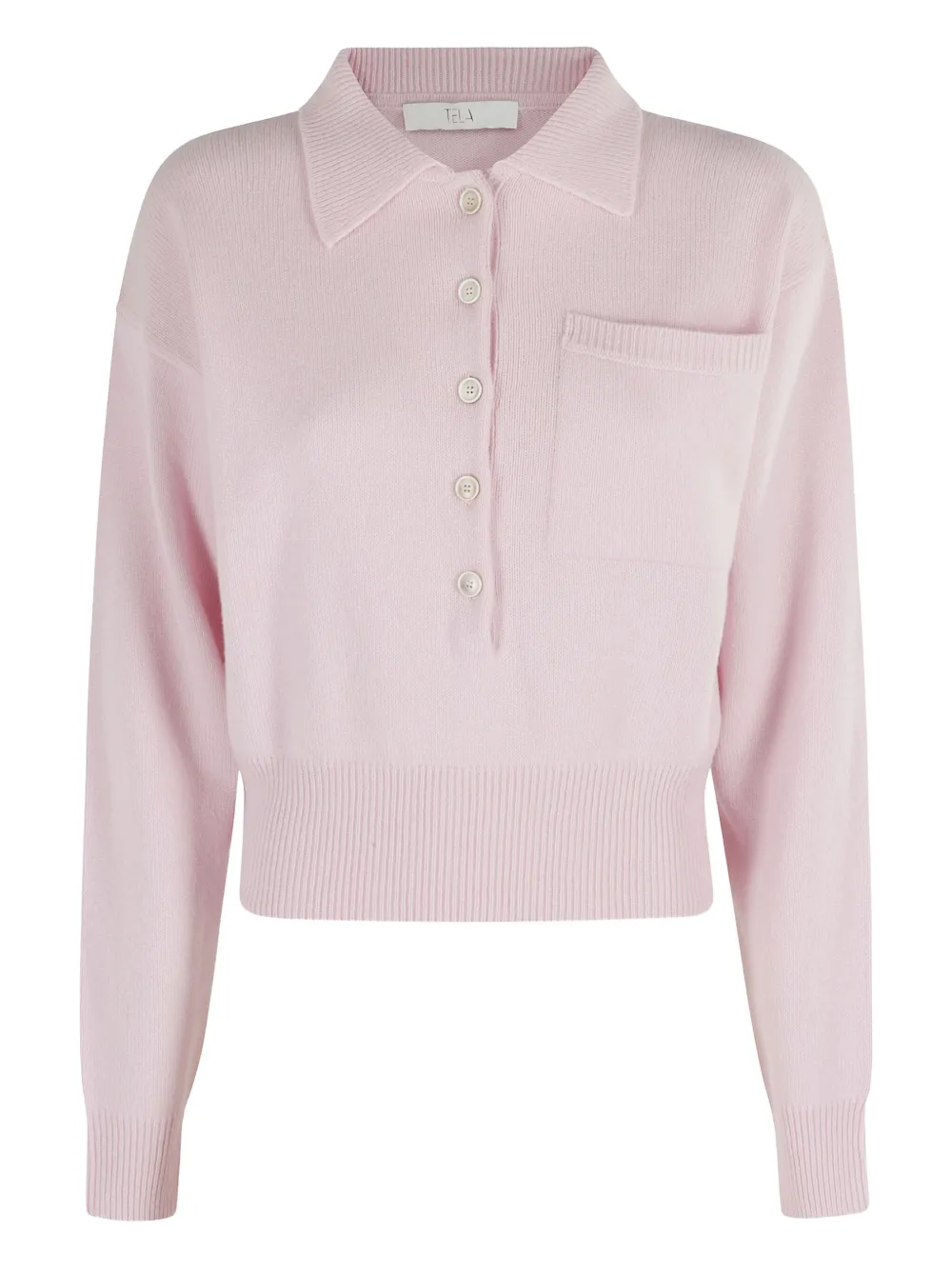 Свитер с карманом-поло Tela, розовый
Свитер с карманом-поло Tela, розовый