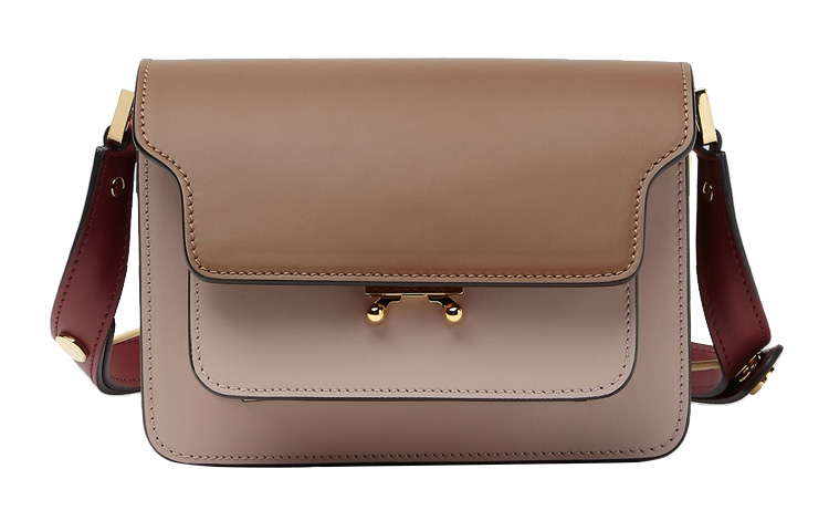 MARNI Кожаный дорожный чемодан через плечо женский бежево-бело-розовый пэчворк
MARNI Кожаный дорожный чемодан через плечо женский бежево-бело-розовый пэчворк