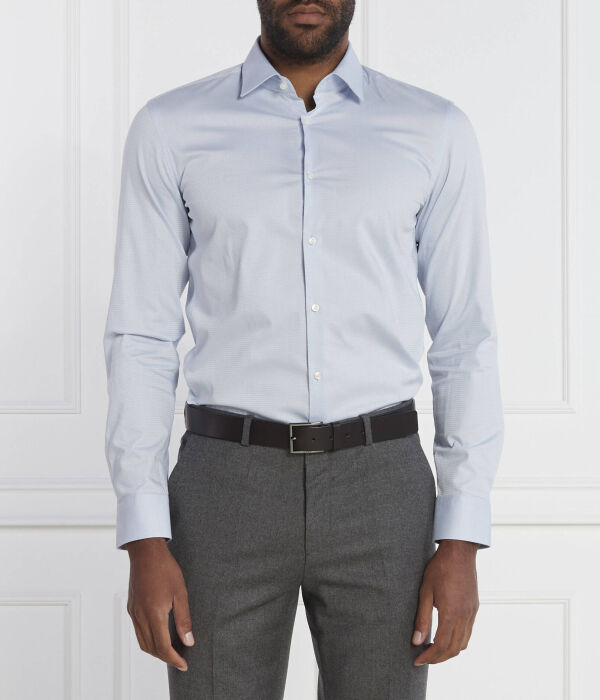 Рубашка мужская Hugo облегающего кроя, голубой
Рубашка мужская Hugo облегающего кроя, голубой