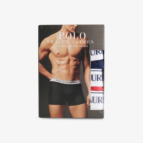 Трусы Polo Ralph Lauren с фирменной резинкой, красный / синий / белый
Трусы Polo Ralph Lauren с фирменной резинкой, красный / синий / белый