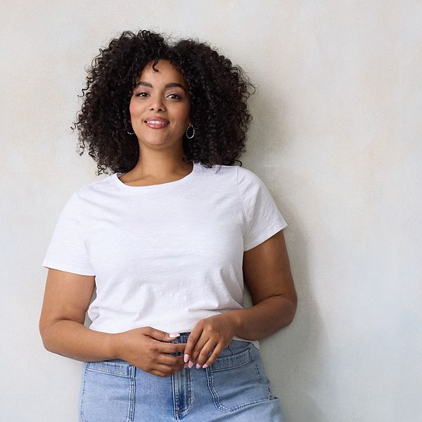 Футболка с коротким рукавом Plus size Lc Lauren Conrad, Stone White, Белый, Футболка с коротким рукавом Plus size Lc Lauren Conrad, Stone White
Футболка с коротким рукавом Plus size Lc Lauren Conrad, Stone White, Белый, Футболка с коротким рукавом Plus size Lc Lauren Conrad, Stone White