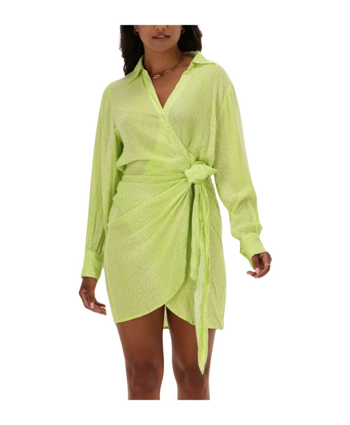 Malu женское мини платье салатовое Refined Department, зеленый
Malu женское мини платье салатовое Refined Department, зеленый