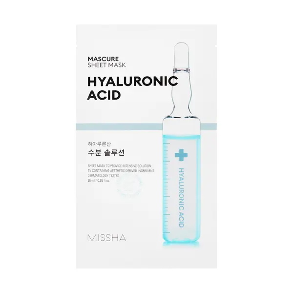 Маска для лица, 28 мл Missha Mascure hyaluronic acid
Маска для лица, 28 мл Missha Mascure hyaluronic acid