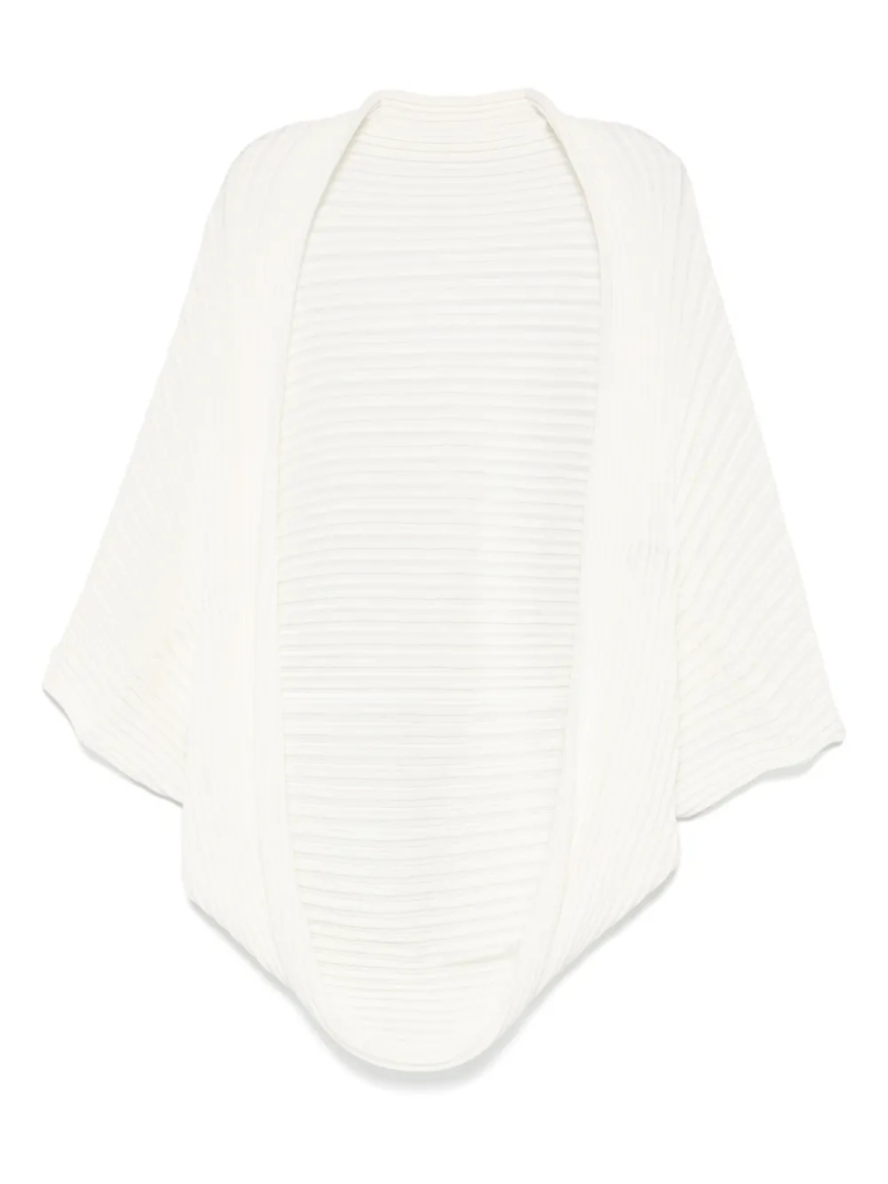 Кардиган в рубчик Issey Miyake, белый
Кардиган в рубчик Issey Miyake, белый