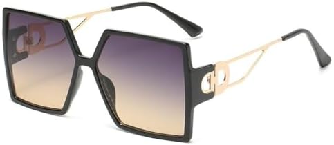 Большие солнцезащитные очки для женщин, градиентные модные солнцезащитные очки для женщин, очки для активного отдыха и путешествий, защита от УФ-излучения UV400 MTZJH, Gray
Большие солнцезащитные очки для женщин, градиентные модные солнцезащитные очки для женщин, очки для активного отдыха и путешествий, защита от УФ-излучения UV400 MTZJH, Gray