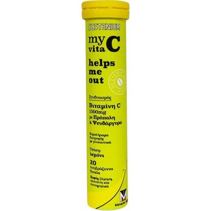 Мой Vita C помогает мне Витамин C 1000 мг лимон 20 шипучих таблеток Sustenium
Мой Vita C помогает мне Витамин C 1000 мг лимон 20 шипучих таблеток Sustenium