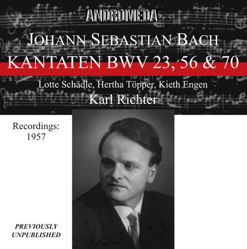 CD диск Bach, J.S. / Richter: Kantaten BWV 23 56 & 70
CD диск Bach, J.S. / Richter: Kantaten BWV 23 56 & 70